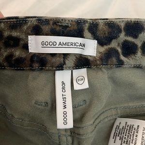 Good American Animal Print Jeans